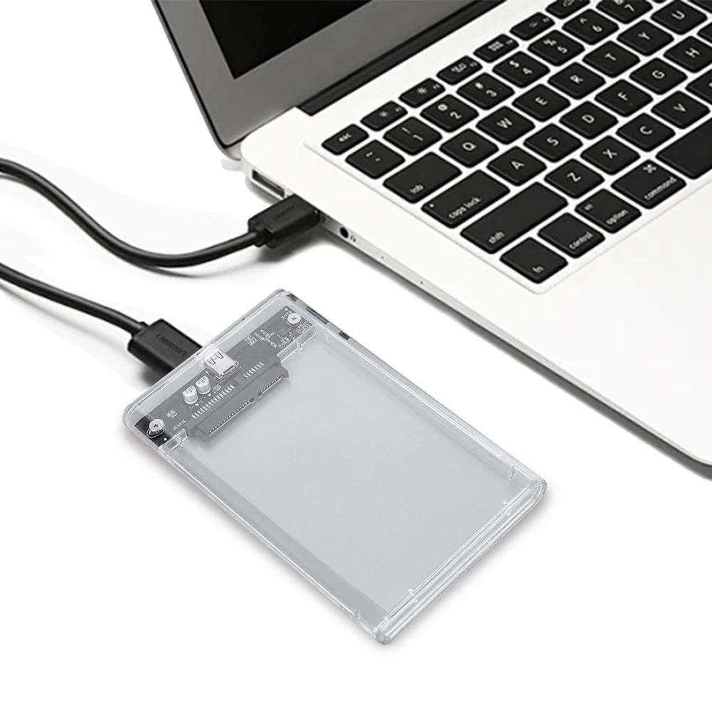 ޴ USB 3.1 C Ÿ HDD SSD ̽,  ʿ   UASP ̺, 2.5 ġ 7mm 9.5mm SATA HDD SSD, 10Gbps